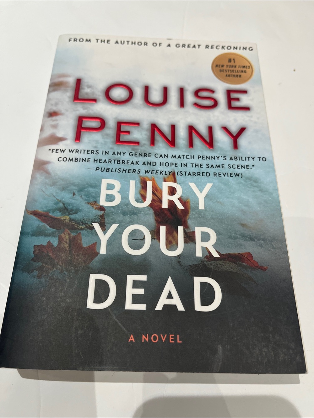 "Bury Your Dead" Louise Penny Paperback Novel